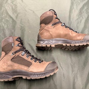 German Army Meindl MD Rock Gore-Tex Boots Size UK8/EU42