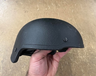 Original British Police High Cut Helmet SP Ops IIIa Size LARGE