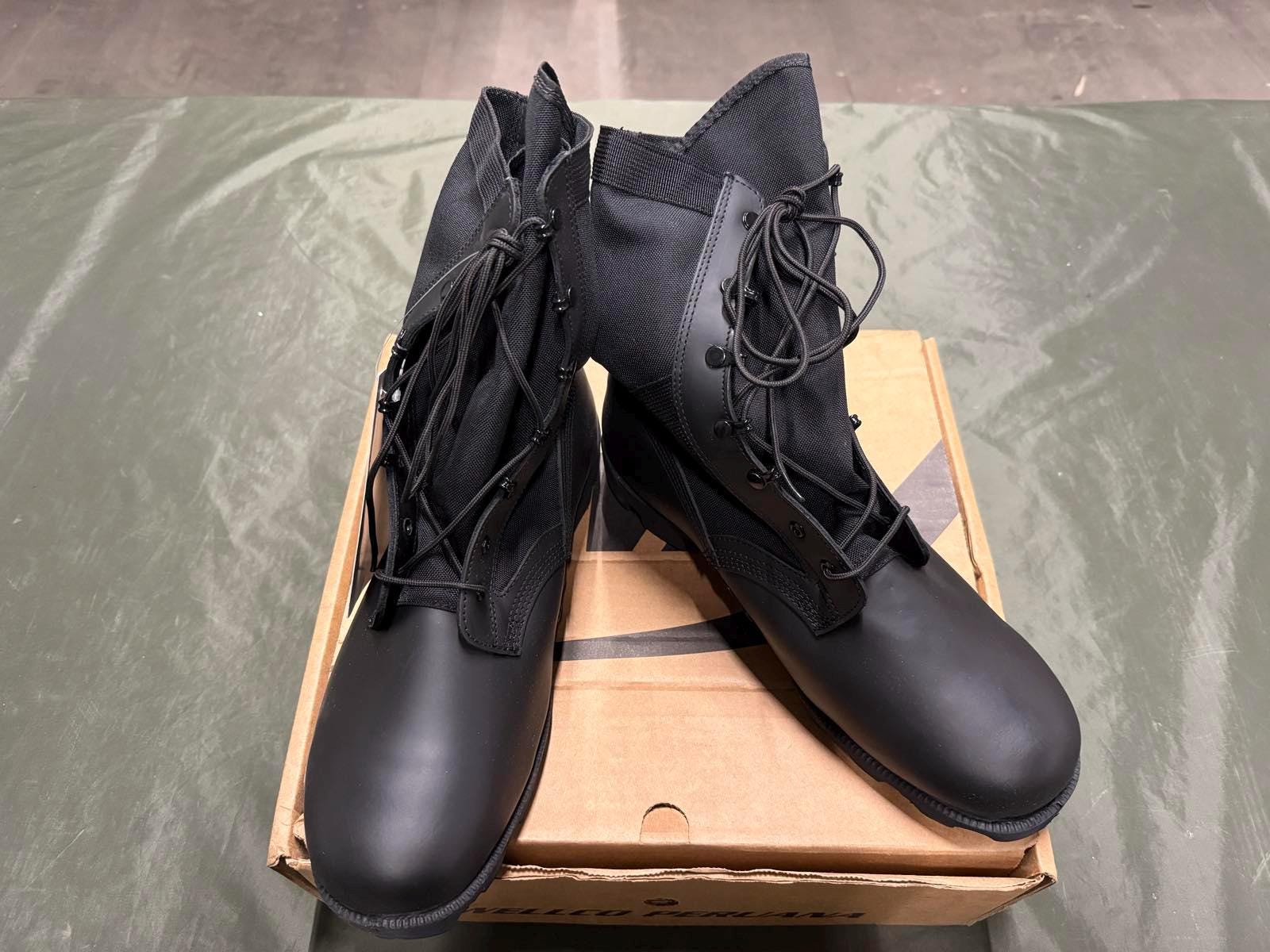 新品 英国陸軍 WELLCO ペルーナ ジャングルブーツ ブラック サイズ