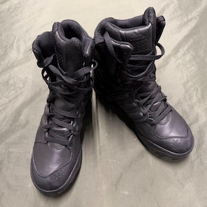 Adidas GSG 9.2 Tactical Boots Swat Black Leather Combat Boots UK7