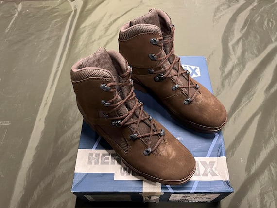 British Army HAIX High Liability Desert Combat Boots NEW
