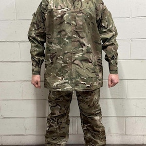 New Edition British Army Leichtgewicht Set Anzug Wasserdichte Jacke und Hose MVP MTP Größe XL