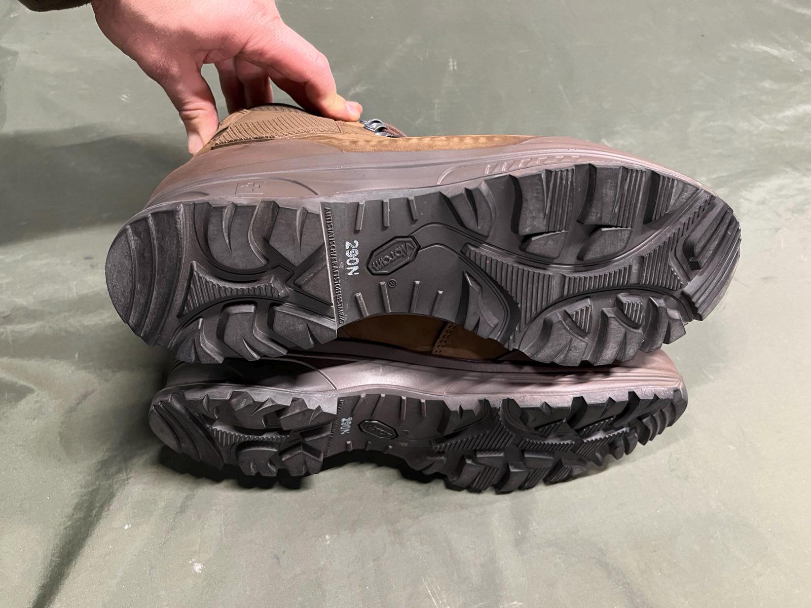 ORIGINAL BUNDESWEHR HAIX KAMPFSTIEFEL LEICHT 2018 BW BERGSTIEFEL ARMEE STIEFEL E - Foto 3