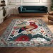 Rooster Rug, French Country Kitchen Decor, Washable Rug, Farmhouse ...