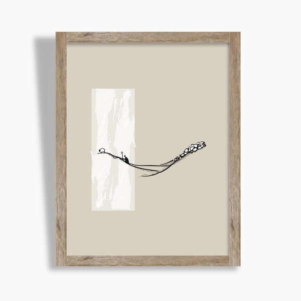 Jesus leaves the 99 parable of the lost sheep good shepherd minimalist christian modern art digital print bible sketches wall art Jesus art