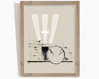 HE IS RISEN easter wall art easter print bible sketches print Jesus art work empty tomb wall art golgotha cross modern christian art