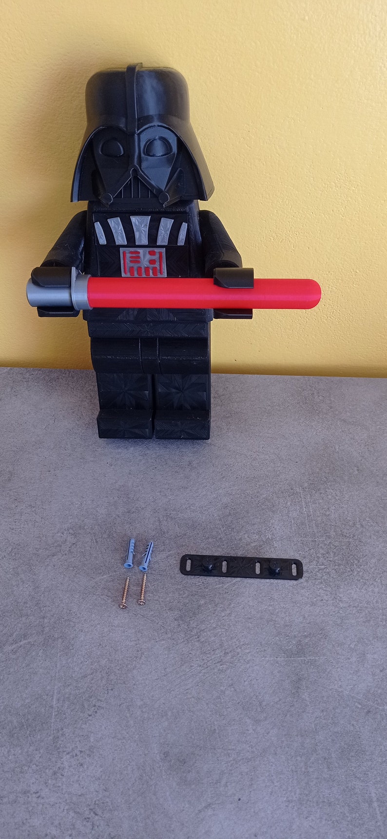 Porte-rouleau Minifig porte-papier toilette Star Wars deux versions NOUVEAUX détails 3D Darth Vader