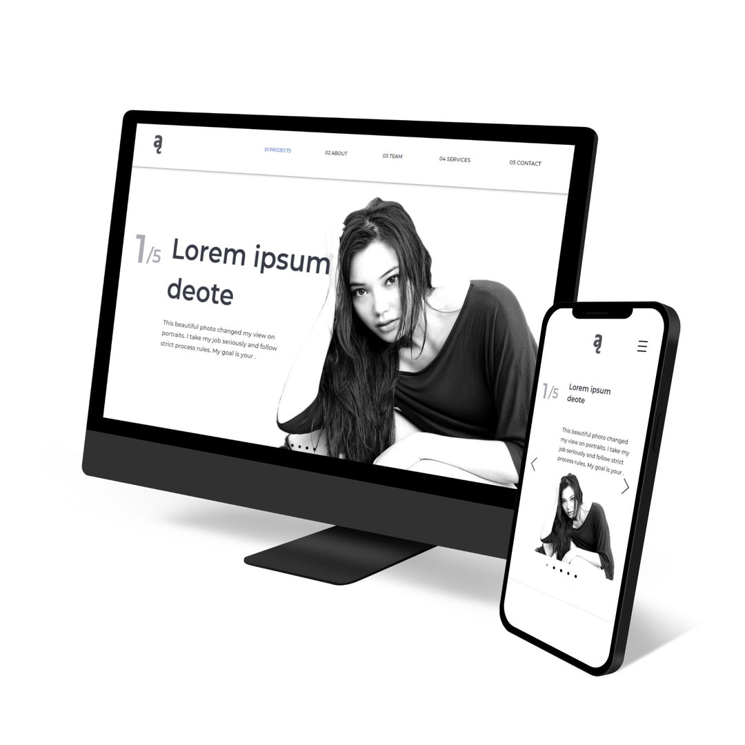 Customizable Wix Template for Photographers to Showcase Etsy