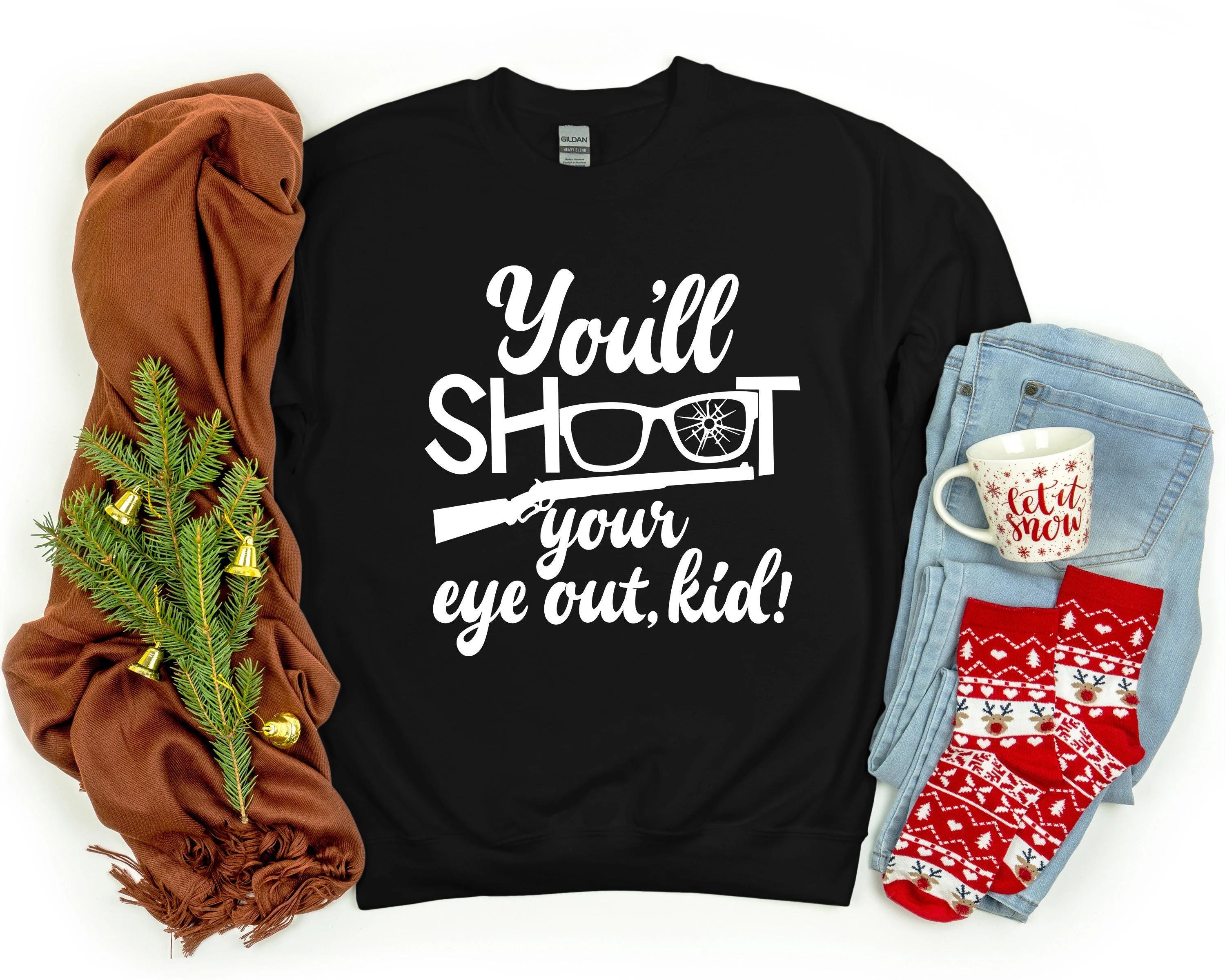 You'll Shoot Your Eye Out Kid SVG, PNG, EPS, Funny Christmas Story ...