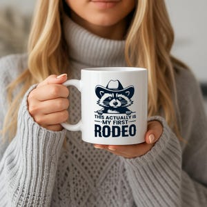 This Actually Is My First Rodeo SVG Digital Download Cowgirl Cowboy PNG EPS | Cut file Tshirt Printing Cricut Clip art Vector Decal image 4