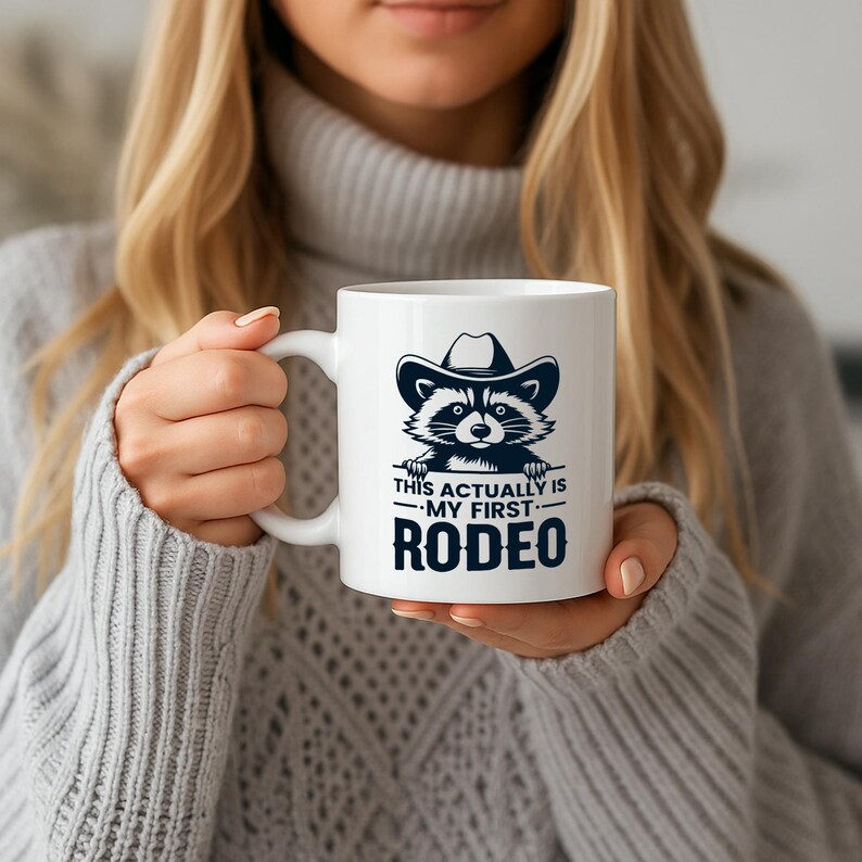 This Actually Is My First Rodeo SVG Digital Download Cowgirl Cowboy PNG EPS | Cut file Tshirt Printing Cricut Clip art Vector Decal image 4