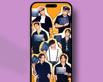 Bts wallpaper - Etsy España Bts wallpaper - Etsy España
