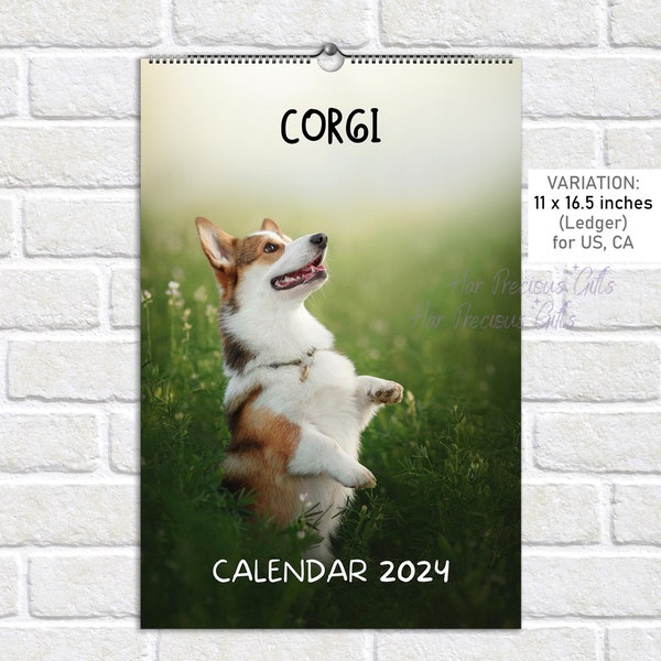 2024 Calendar Etsy UK