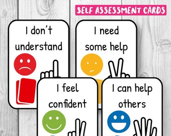 Self Assessment Cards