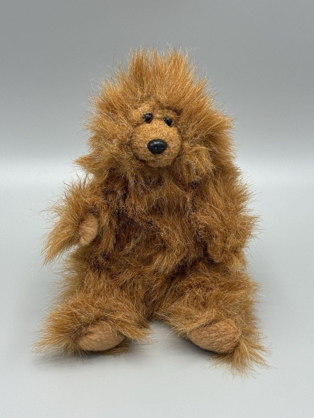 Russ Teddy Bear Grizz Brown Furry Plush 8 Inch Stuffed Animal - Etsy