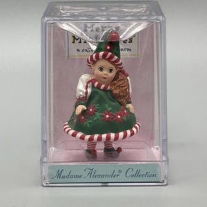 Vintage 2000 Hallmark Merry Miniatures Madame Alexander Santas Kleiner Helfer