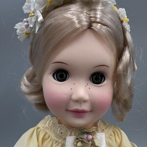 Effanbee Vintage 1980 Collectors Choice Plastic Vinyl Doll 10 Inch Blonde Hair image 2