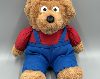 Vintage The Berenstain Bears Brother Bear Pluszowa zabawka 12 cali Bez metki PRZECZYTAJ SZCZEGÓŁY