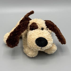 Russ Droozy Stuffed Dog Floppy Brown and Tan Plush Puppy Stuffed Russ Droozy Stuffed Dog Floppy Brown and Tan Plush Puppy Stuffed