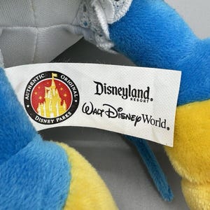Disney Minnie Mouse Plush 9” Blue Orange Green Disneyland World Stuffed Animal image 5