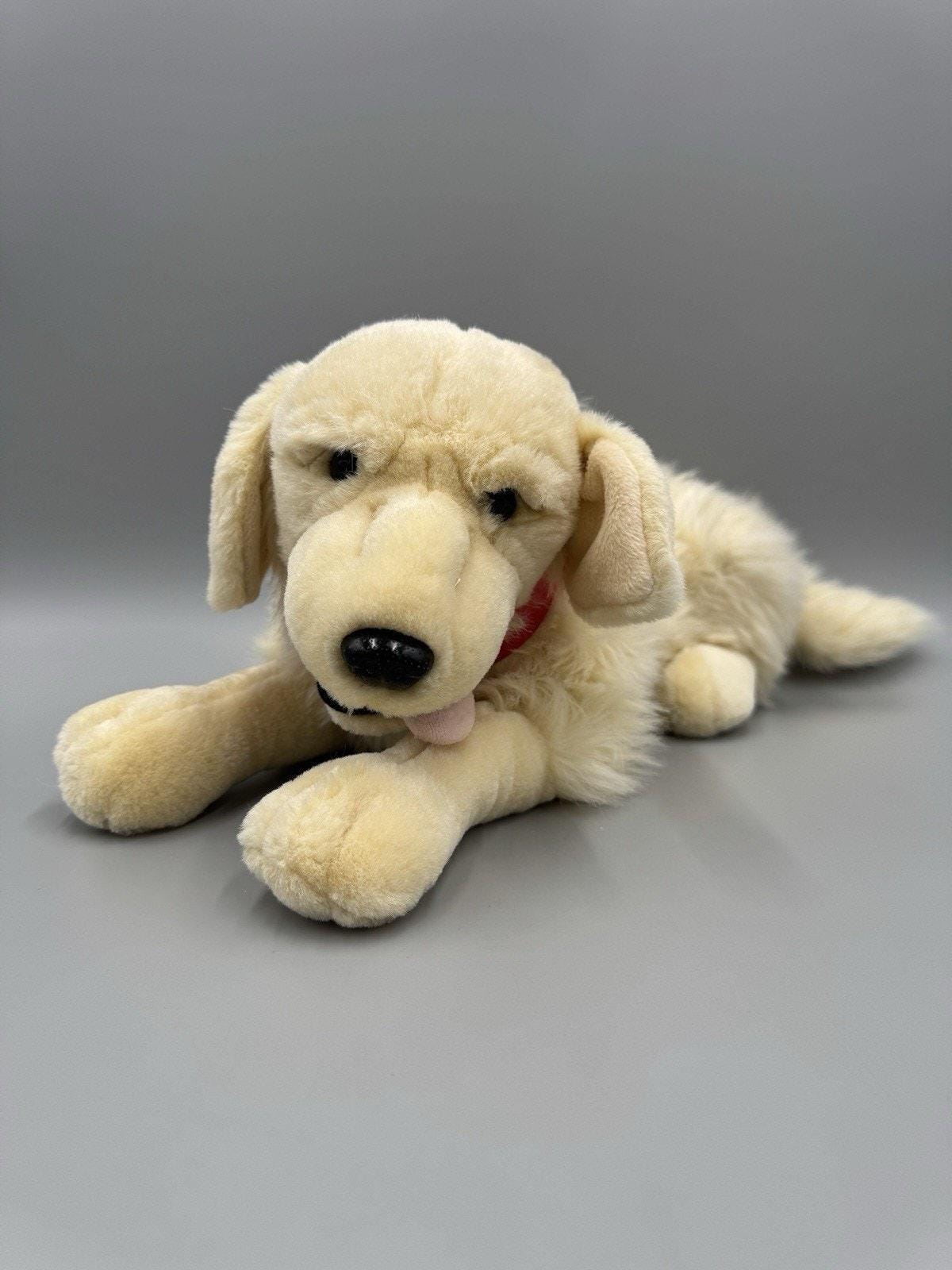 Vintage 2004 Kids of America Realistic Golden Retriever Dog Plush