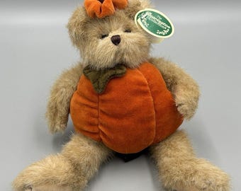 Bearington Plumpkin Pumpkin Teddy Bear 11" Pluszowy miś 1806 Halloween