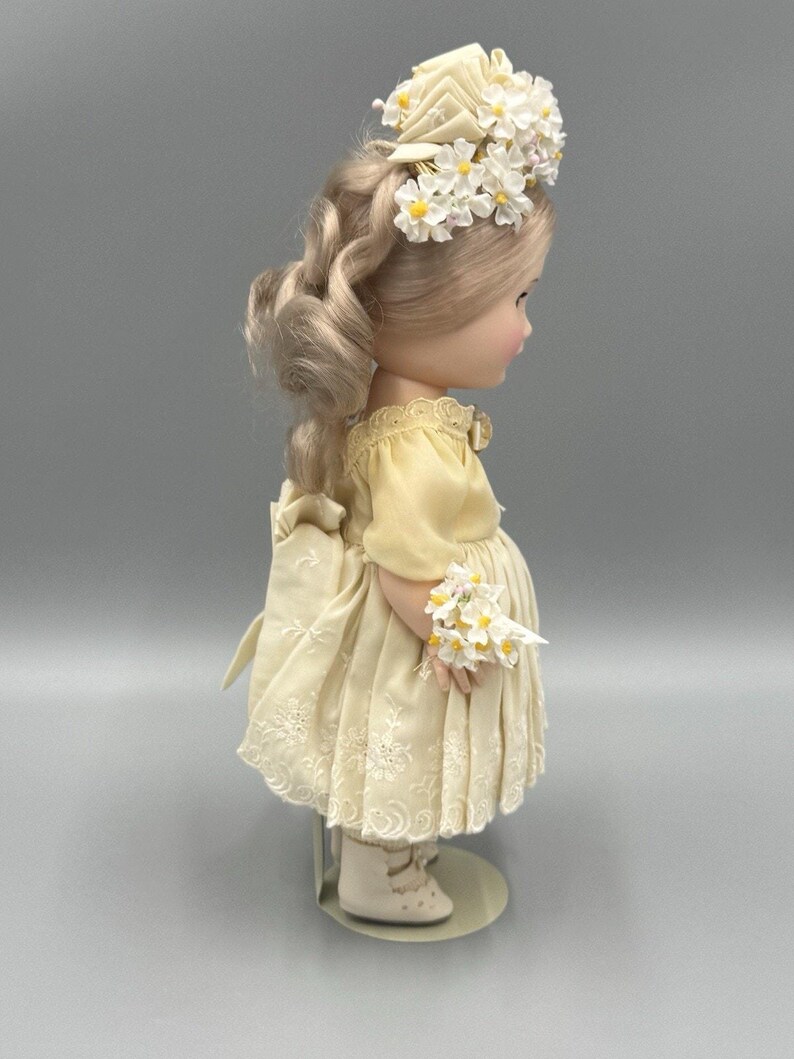 Effanbee Vintage 1980 Collectors Choice Plastic Vinyl Doll 10 Inch Blonde Hair image 11