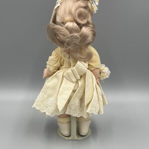 Effanbee Vintage 1980 Collectors Choice Plastic Vinyl Doll 10 Inch Blonde Hair image 10