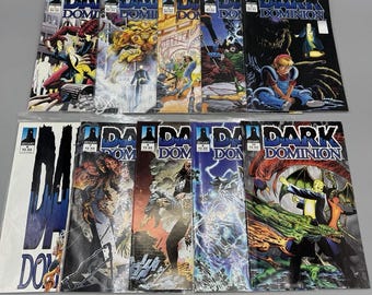 Dark Dominion #1-10 complete series Len Wein Jim Shooter Defiant Comics READ DETAILS