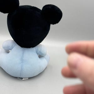 Vtg 1984 Hasbro Softies Baby Mickey Mouse Disney Blue Plush 11” Stuffed Doll image 6