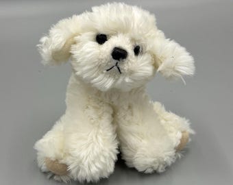 Russ Droozy Stuffed Dog Floppy Brown and Tan Plush Puppy Stuffed