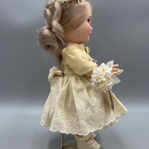 Effanbee Vintage 1980 Collectors Choice Plastic Vinyl Doll 10 Inch Blonde Hair image 3