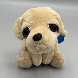 Applause Russ Big Eyes Sad Eyed Hündchen Plüsch 9 ”Stofftier