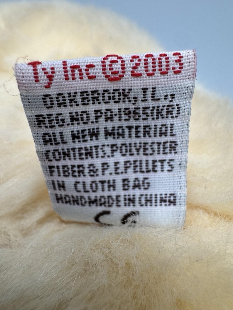 2003 Ty Classic Gloria Angel Teddy Bear Plush 12” Stuffed Animal Vintage image 8