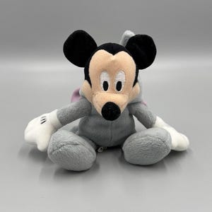 Disney Parks World Mickey Mouse As Elephant Plush Doll 8” Stuffed Beanbag Toy image 6