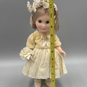 Effanbee Vintage 1980 Collectors Choice Plastic Vinyl Doll 10 Inch Blonde Hair image 12