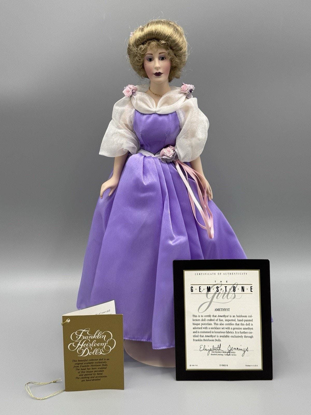 Franklin heirloom porcelain doll - Etsy 日本
