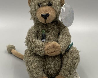 Vintage 1999 Coca Cola International Croon Baboon Pakistan Bean Bag Plush 6”
