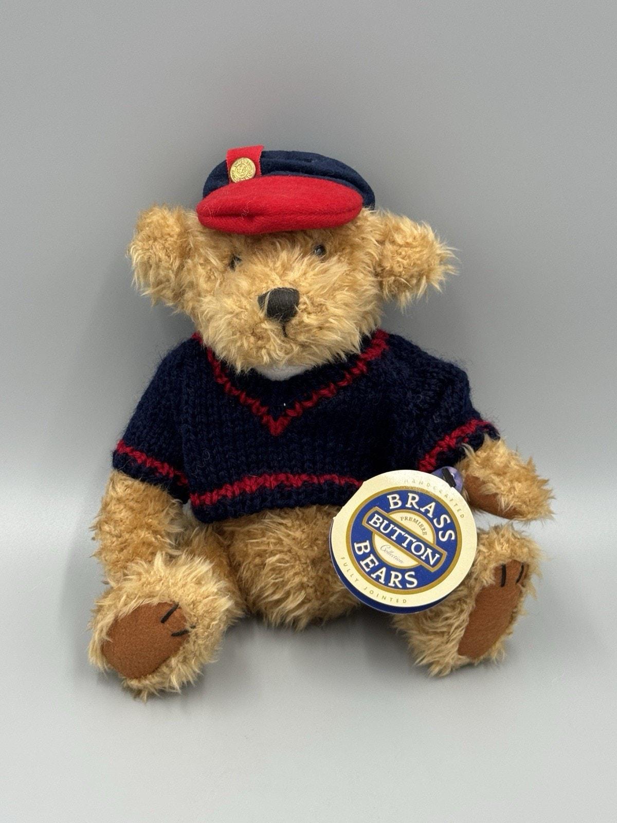 1930's Mookie 】ぬいぐるみBrass Button Bears Brass Button Pickford