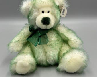 RUSS Celtic Blessings LIMERICK Green Teddy Bear Plush 8” Stuffed Animal