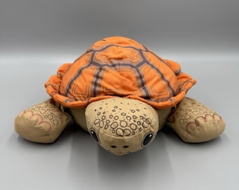 Vintage 1991 Angelitos Turtle Plush 10” Stuffed Animal