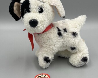 Vintage 1991 Mattel Disney 101 Dalmations PATCH Plush 8” Stuffed Animal