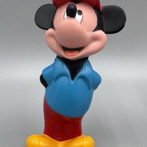 Vintage Disney Musse Pigg & Vänner Badkarsleksaker Figurer Parti med 5 bild 5