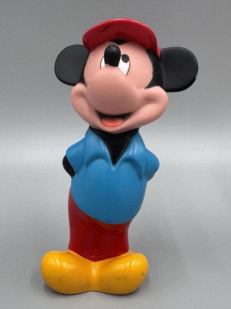 Vintage Disney Musse Pigg & Vänner Badkarsleksaker Figurer Parti med 5 bild 5