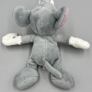 Disney Parks World Mickey Mouse As Elephant Plush Doll 8” Stuffed Beanbag Toy image 5