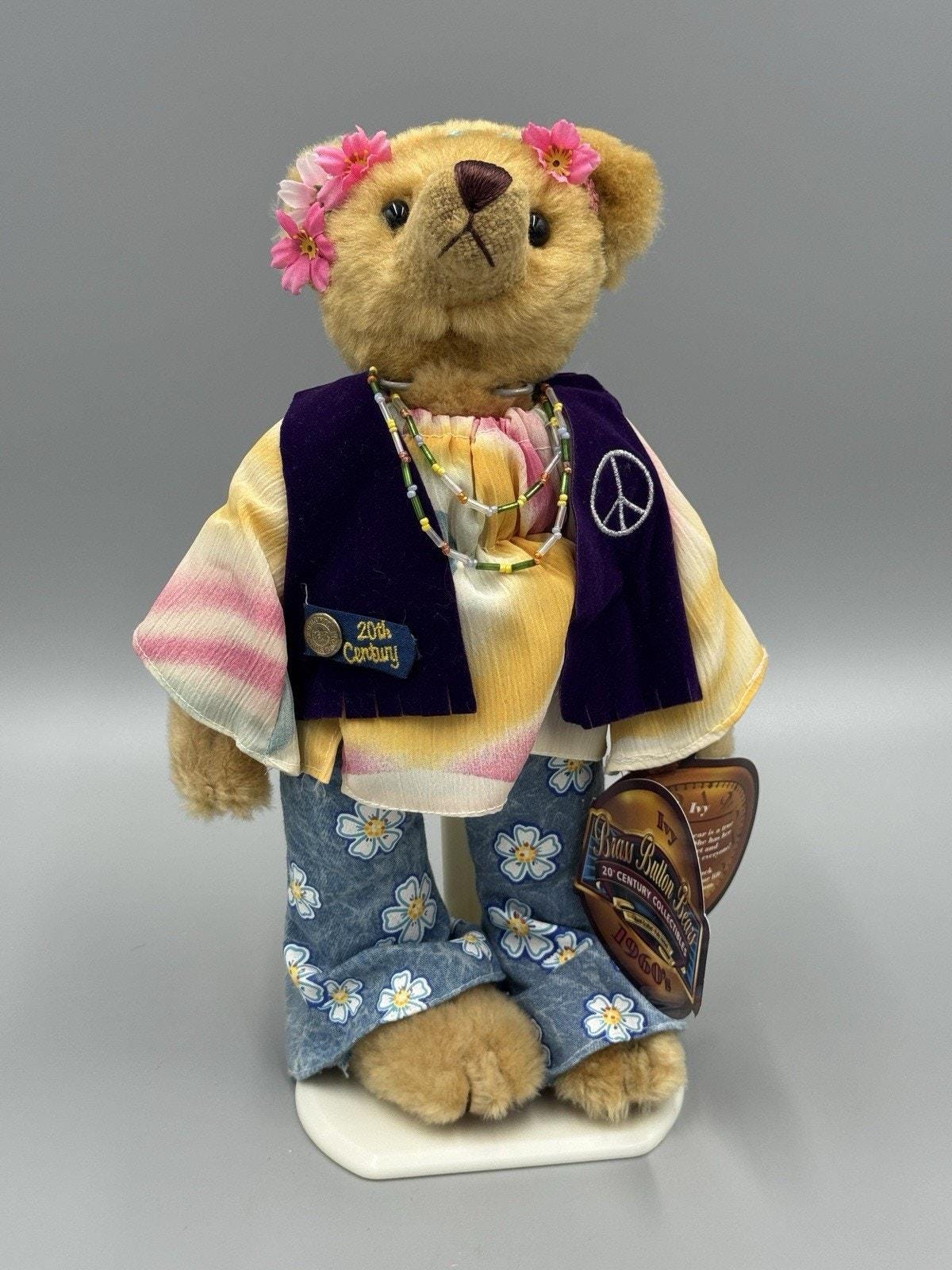 【1930's Mookie 】ぬいぐるみBrass Button Bears Brass Button Bears 