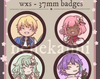 wonderlands x zeigenstime - projekt sekai 37mm abzeichen!!