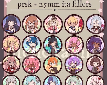 projekt sekai 25 mm ita Füllstift abzeichen!!