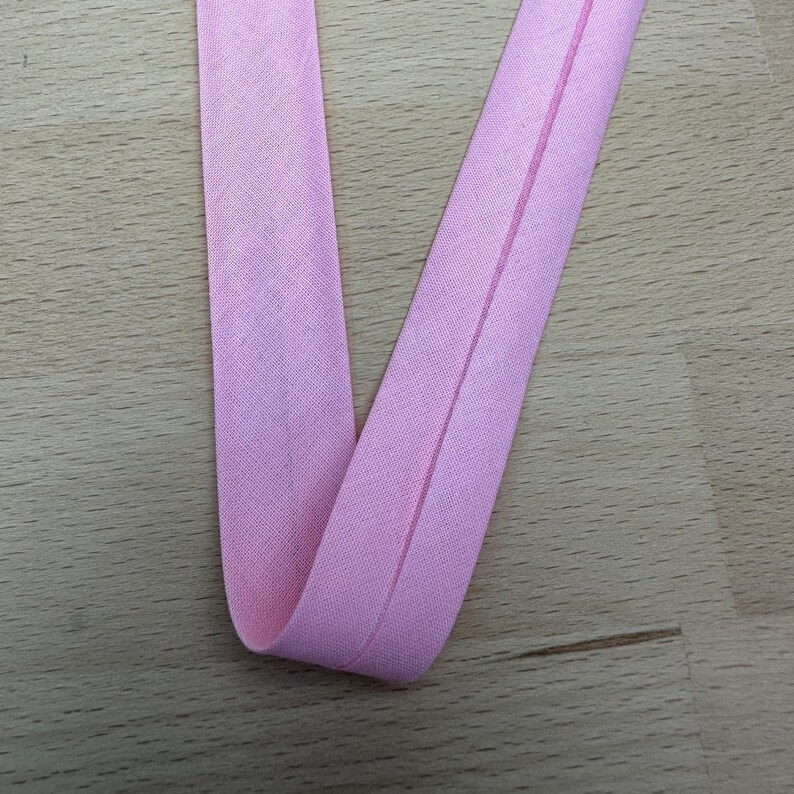 Bias tape 5 meters 20 mm binding tape edge tape 100% cotton various colors quality tape very soft image 8
