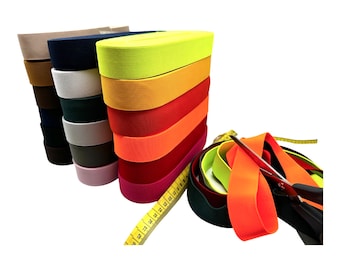 Elastic band 3 cm wide, elastic rubber bands, in various colors, high quality, 3 meters